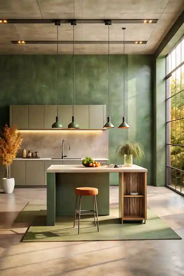 ¿Cómo modernizar una cocina con acabado tipo concreto pulido? La tendencia que transforma cualquier espacio 