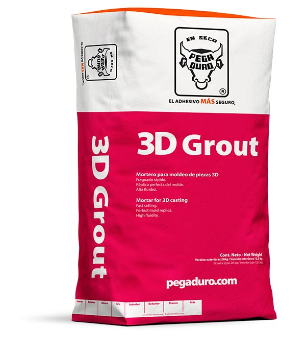 3D Grout Exteriores