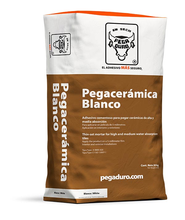 Pegacerámica Blanco